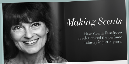 Bauer Bodoni Font Poster 2